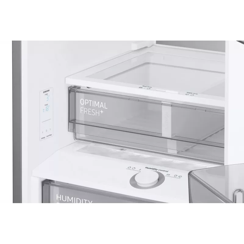 Samsung RB38C7B6BS9/EF Külmik alumise sügavkülmikuga, 390L kogumaht, No Frost, Digital Inverter Compressor, Roostevaba terase välimus, Wi-Fi SmartThings