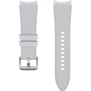 Samsung Ridge Sport Band Galaxy Watch4 ja Watch4 Classic jaoks (20 mm, S/M, hõbedane) ET-SFR88SSEGEU