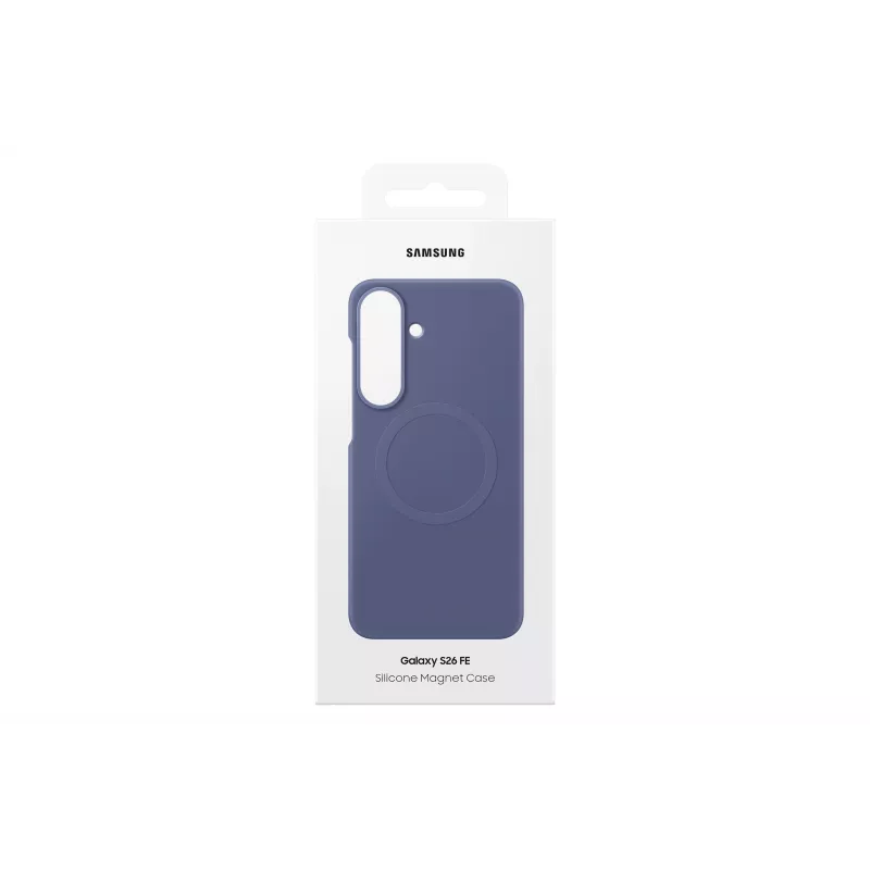 Samsung silikoonist magnetümbris Galaxy S26 FE jaoks, sinakasvioletne