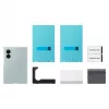Samsung Silicone Magnet ümbris Galaxy Z Fold 8 jaoks, roheline