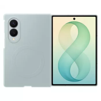 Samsung Silicone Magnet ümbris Galaxy Z Fold 8 jaoks, roheline