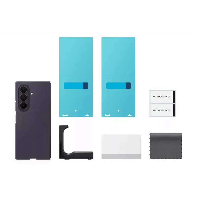 Samsung silikoonist magnetümbris Galaxy Z Fold8 Ultra jaoks, violetne (EF-EF976CVEGWW)