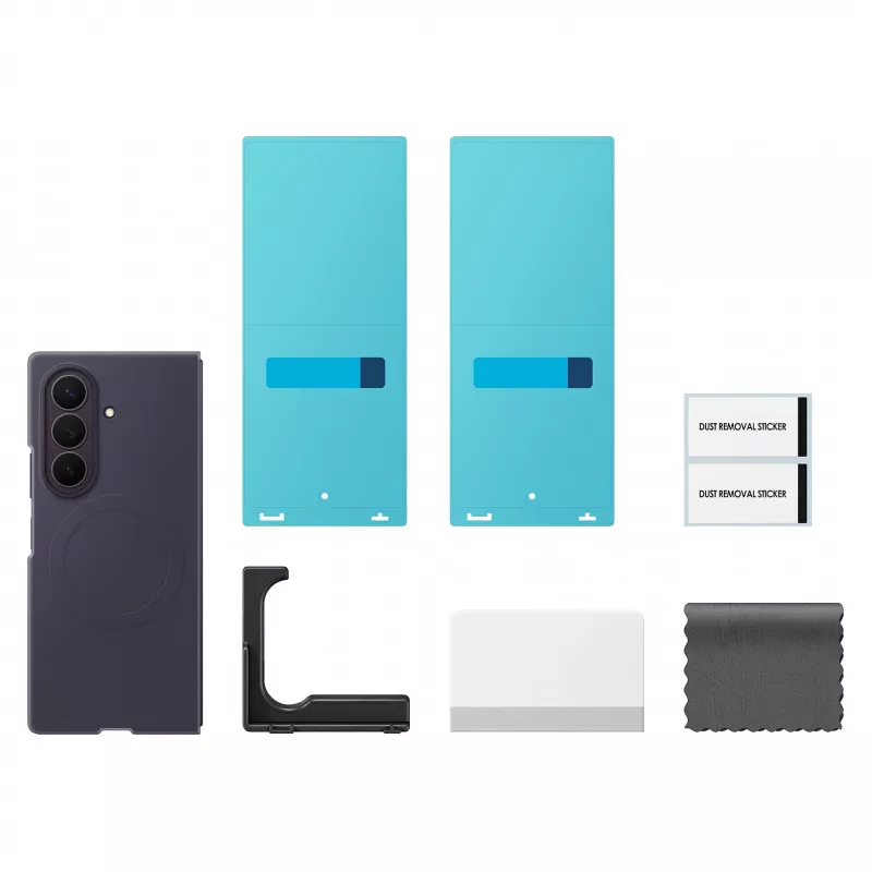 Samsung silikoonist magnetümbris Galaxy Z Fold8 Ultra jaoks, violetne (EF-EF976CVEGWW)