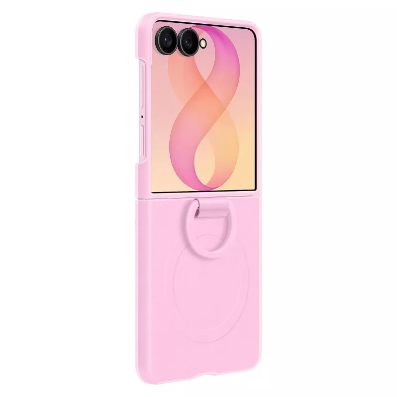 Samsung silikoonist rõngasmagnetiga ümbris Galaxy Z Flip8 jaoks - violetne