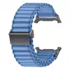 Samsung Trail Band Galaxy Watch Ultra/2 jaoks, sinine, 22mm fluoroelastomeer, titaanist G-konks