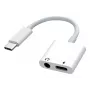 Samsung USB-C to 3.5mm Audio Jack & USB Adapter - White