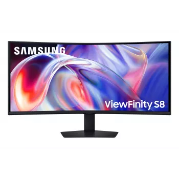 Samsung ViewFinity S8 S85TH Series 40-tolline 5K2K WUHD kumer LED-monitor - 144Hz, VA, HDR10+, Thunderbolt 5, KVM