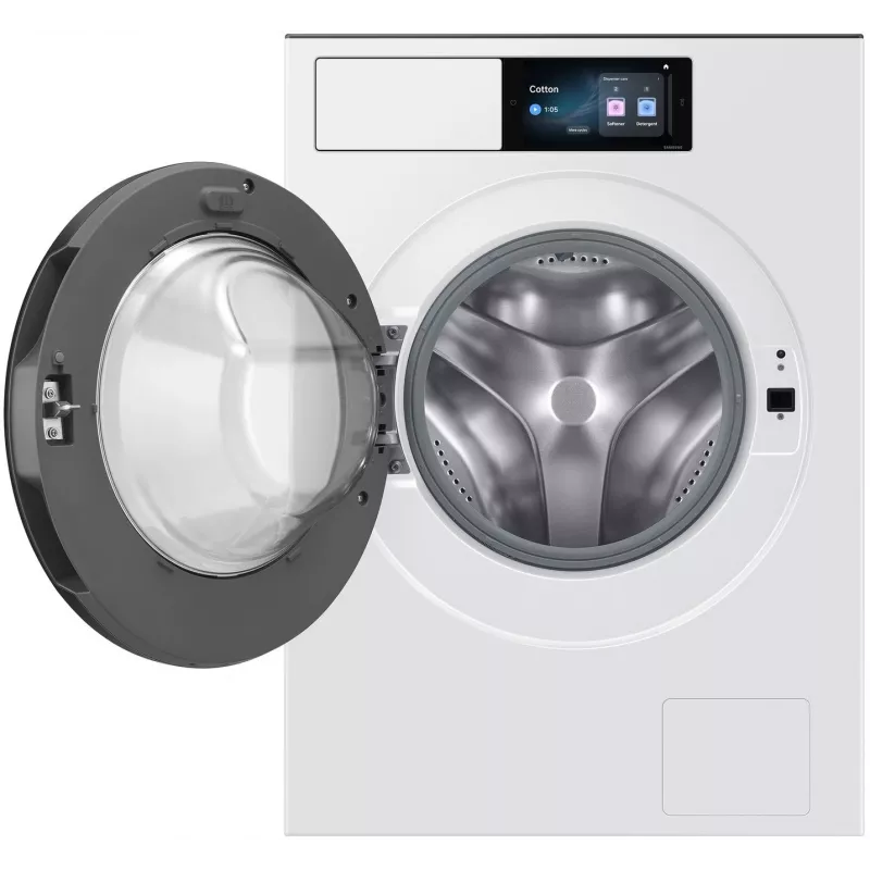 Samsung WF90H09C4WT2 9 kg 1400 p/min eestlaaditav pesumasin Ecobubble tehnoloogia, Digital Inverter mootori, VRT Plus, Diamond Drum, LED-ekraani ja valge värviga