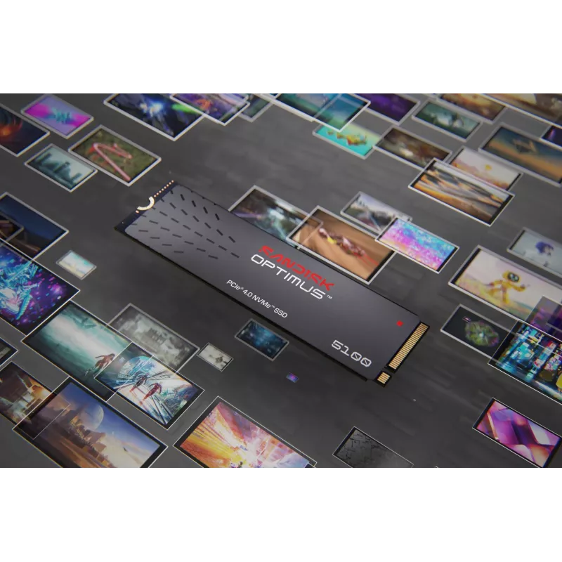 SanDisk 1TB M.2 NVMe PCIe 4.0 Internal SSD - 7100MB/s Read, 6700MB/s Write