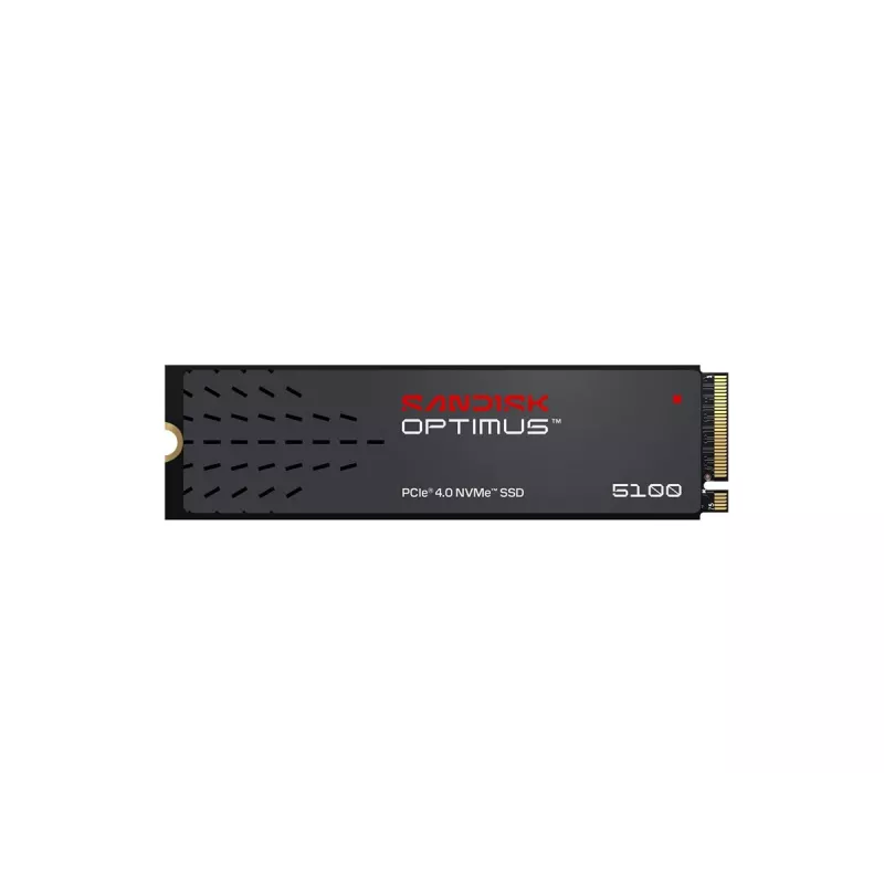 SanDisk 500GB M.2 NVMe PCIe 4.0 SSD - 6600 MB/s lugemiskiirus, 5600 MB/s kirjutamiskiirus