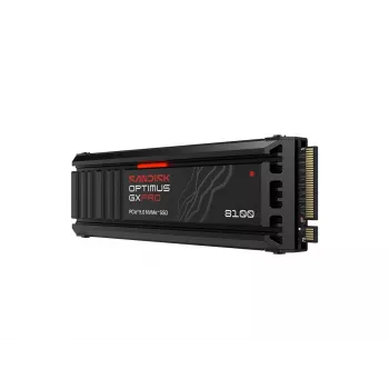 SanDisk Optimus GX PRO 8100 4TB PCIe Gen5 NVMe M.2 2280 sisemine SSD jahutusradiaatori ja riistvaralise krüpteerimisega