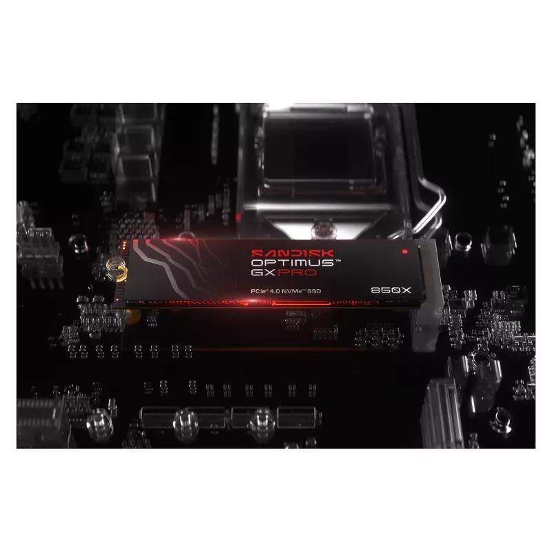 SanDisk Optimus GX PRO 850X 4TB M.2 2280 NVMe PCIe 4.0 SSD TCG Opal krüpteerimisega
