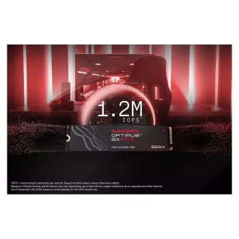SanDisk Optimus GX PRO 850X 8TB M.2 2280 PCIe Gen4 x4 NVMe SSD AES 256-bit krüptimisega