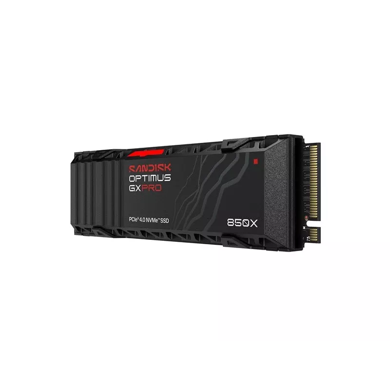 SanDisk Optimus GX PRO 850X NVMe SSD koos jahutusradiaatoriga, 8TB, M.2 2280, PCIe Gen4 x4 00226999