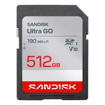 SanDisk Ultra GO microSDXC 512GB UHS-I U1 V10 A1 kuni 190 MB/s lugemiskiirus
