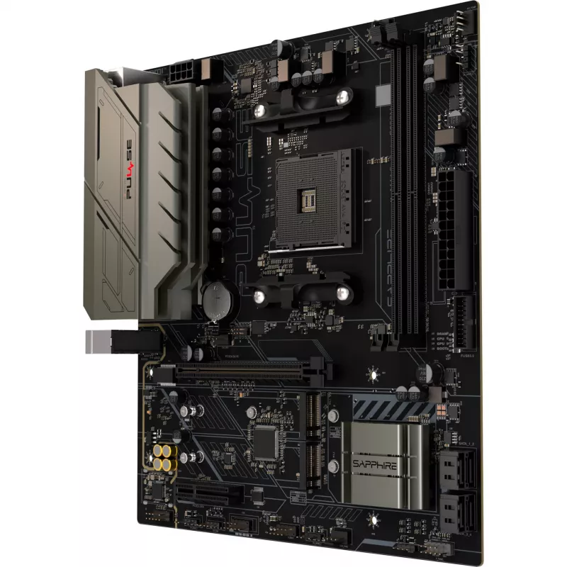 SAPPHIRE PULSE B550M AMD AM4 DDR4 Micro-ATX emaplaat