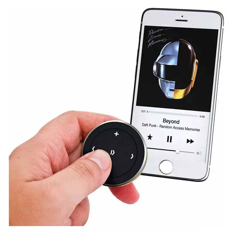 Satechi Bluetooth Media Button (ST-BMB) – Must/Hõbe