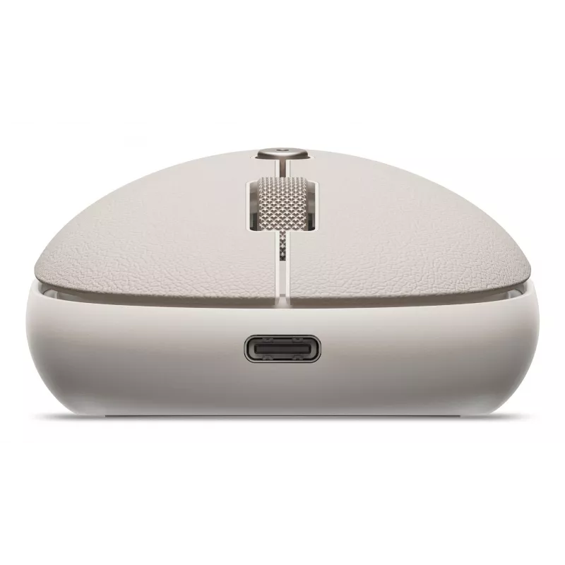 Satechi OntheGo hiir - juhtmevaba Bluetooth ja 2,4GHz USB-A, laetav, mitme seadmega, liivavärv