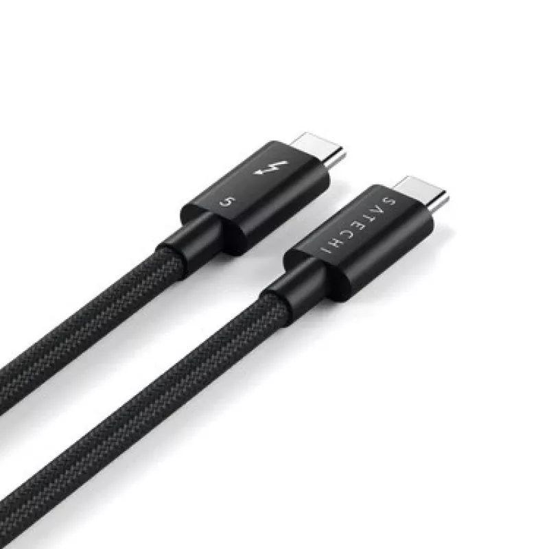 SATECHI Thunderbolt 5 Pro Cable 1m USB-C to USB-C – 120Gbps, 240W, must