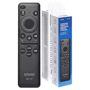 SAVIO RC-27 Universaalne Asenduspult Samsungi nutitelerile – must