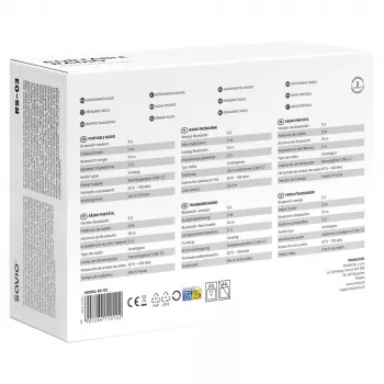 SAVIO RS-03 kaasaskantav raadio FM/AM koos MP3 USB/SD taasesitusega, roosa