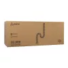 Sbox CC-1016B kaabli haldamise spiraalümbris must 1,5m 16mm