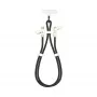 SBOX LANYARD BLACK USB-C to USB-C kaabel 1,5 m must