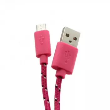 SBOX USB-1031P USB to Micro USB kaabel 1m Roosa