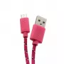 SBOX USB-1031P USB to Micro USB kaabel 1m Roosa