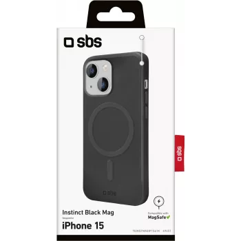 SBS Instinct Mag Cover iPhone 15, 6.1 inch, must