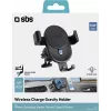 SBS TESUPWIR10CLIPSTG 10W juhtmevaba auto telefoni hoidik - must
