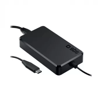 SBS universaalne USB-C sülearvuti toiteadapter 100W 3m must