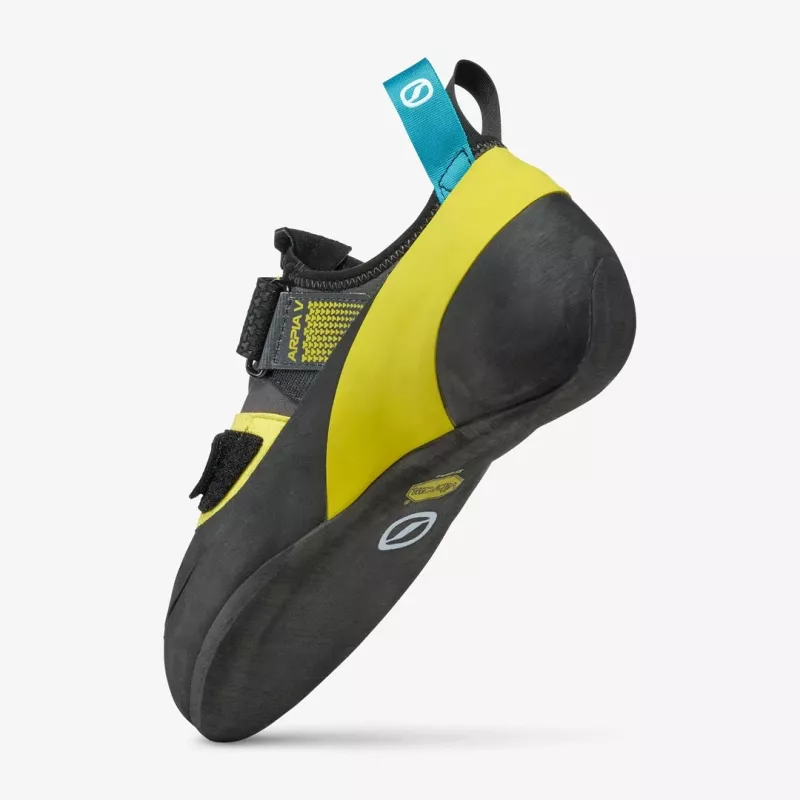 Scarpa Arpia V Ronimisjalatsid - Shark/Yellow - Suurus 44.5 (EU)