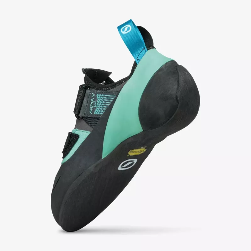 Scarpa ARPIA V LV Ronkimisjalats, 38.5, Shark - Aqua