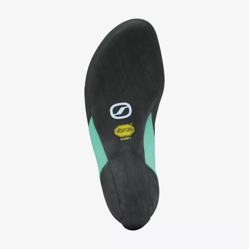 Scarpa Arpia V LV Climbing Shoes - Shark/Aqua - Size 40.5