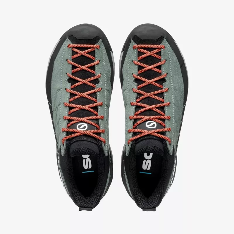 Scarpa Mescalito Women's Approach Shoes - Conifer/Gray, EU 40.5
