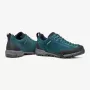 Scarpa Mojito Trail Men's Hiking Shoes - Petrol/Light Green, Size 45