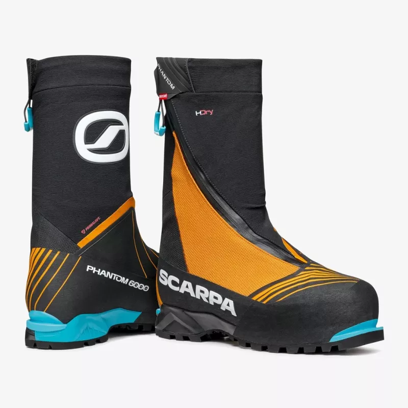 Scarpa Phantom 6000 HD mägironimissaapad - must/ereoranž - suurus EU 46