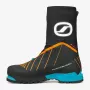Scarpa Phantom Tech HD Mountaineering Boots - Must/Erkordne Oranž - Suurus 42.5
