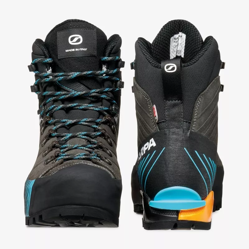 Scarpa Ribelle HD Mountaineering Boots - Carbon/Azure, Size 41