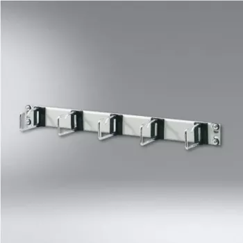 Schäfer IT Systems 19-tolline 1U rack-kaablihaldus harjapaneel, must 7979000