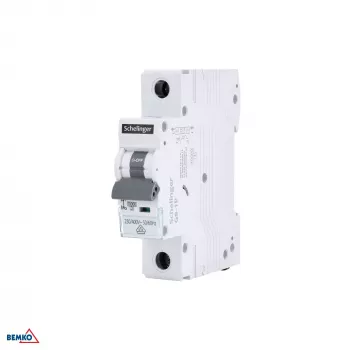 Schelinger A02-G9-1P-B10 10A ühepooluseline B-tüüpi kaitselüliti, 10kA katkestusvõime, VDE sertifitseeritud