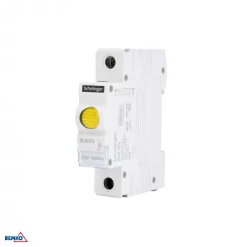 SCHELINGER SL8 LED Signaallamp Kollane 230V AC Paneelikinnitus IP65