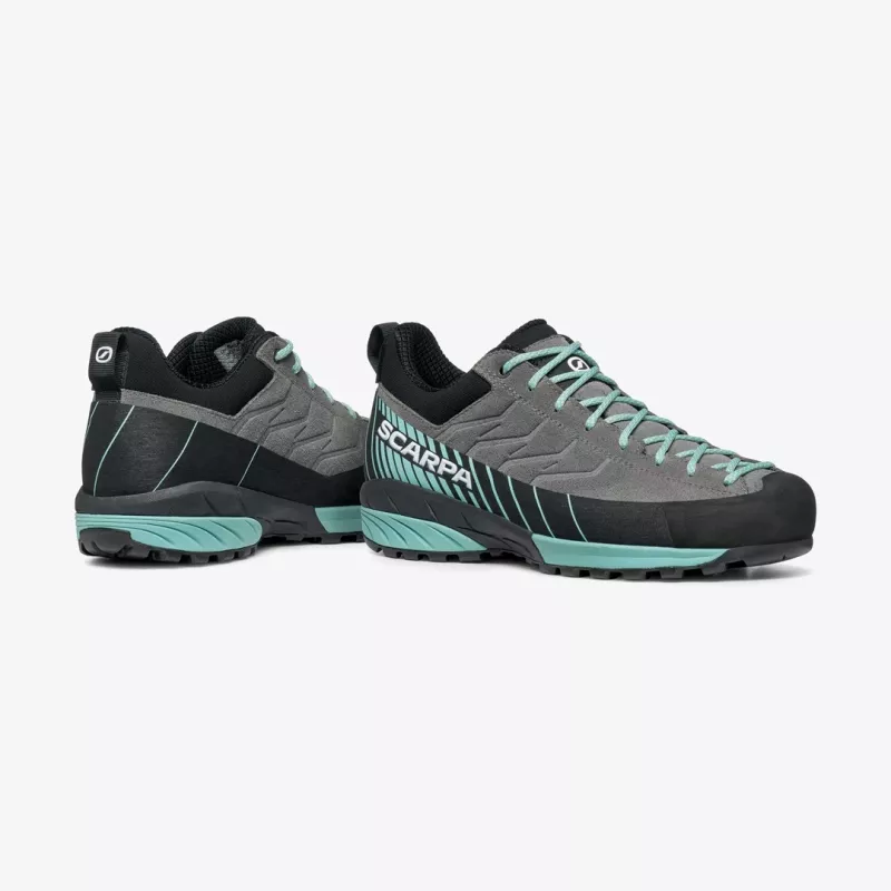 SCHEPPACH Scarpa MESCALITO GTX WOMAN, 40.5, Midgray - Aqua