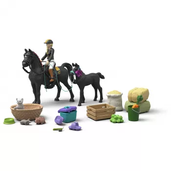 Schleich HORSE CLUB 2026 advendikalender - Talvemaastiku sõit