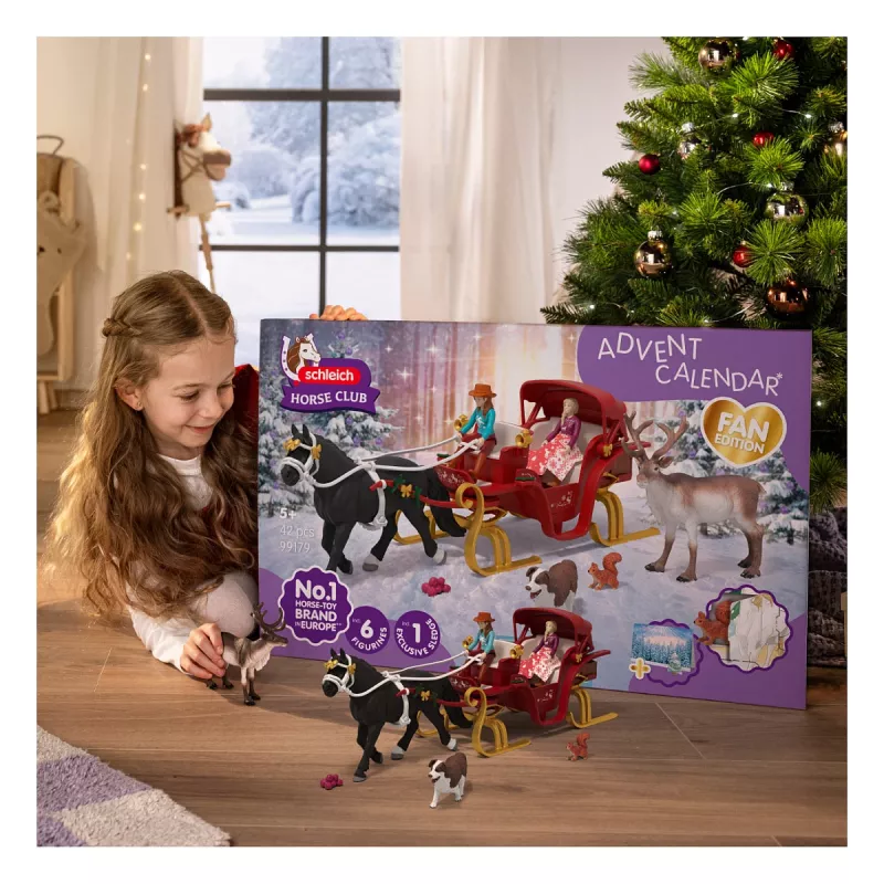 Schleich Horse Club advendikalender – Christmas Sleigh Ride