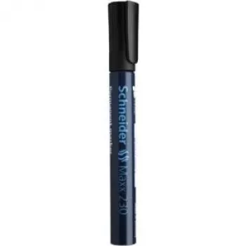 Schneider Maxx 230 püsiv marker must alumiinium ümar ots 123001
