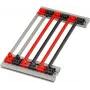 SCHROFF 24568356 19-tolline 2U fikseeritud kinnitusrööbas serveri- ja võrgukappidele, teras, must RAL 9005, pulbervärvitud, 482,6 mm pikkus
