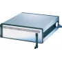 SCHROFF Tagumine Tugijalg kummist sisetükiga, 3U, RAL 7016 Antratsiithall 24575114