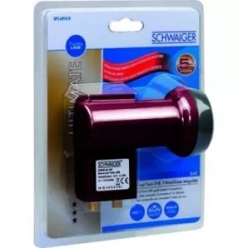 Schwaiger SPS6914R 2-suunaline F-jagaja signaalijaotur 5-2400 MHz, DC läbiviik, Terracotta
